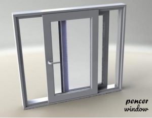 مدل کشویی پنجره دو جداره | پنجره دوجداره upvc پنسر وین