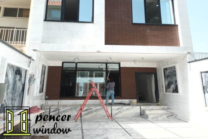 پروژه پنجره دوجداره آقای احمدی_پنسروین