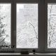 پنجره دوجداره در فصل سرما